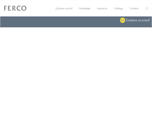 Tablet Screenshot of ferco.com.gt